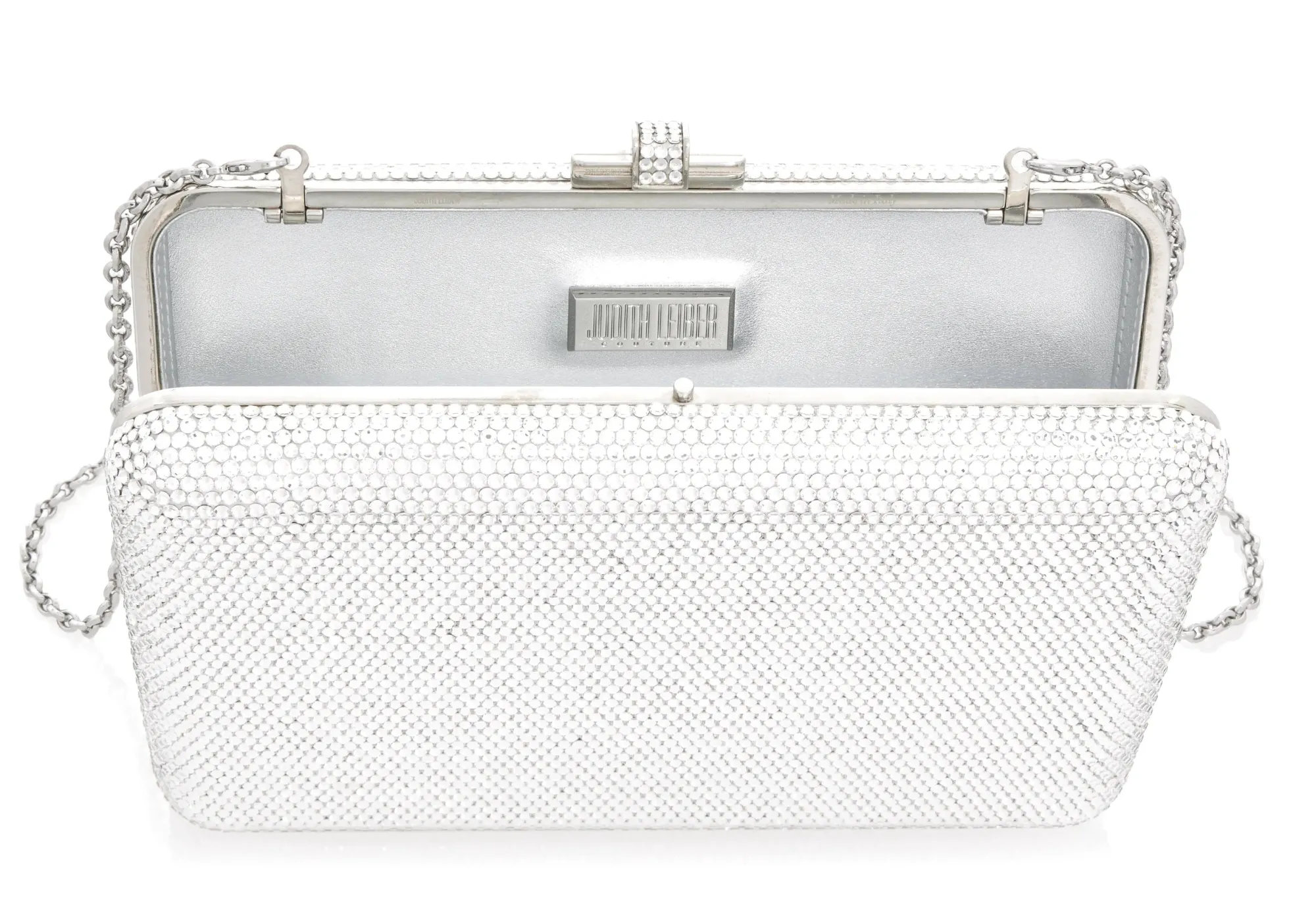 Slim Slide Silver*Judith Leiber Discount