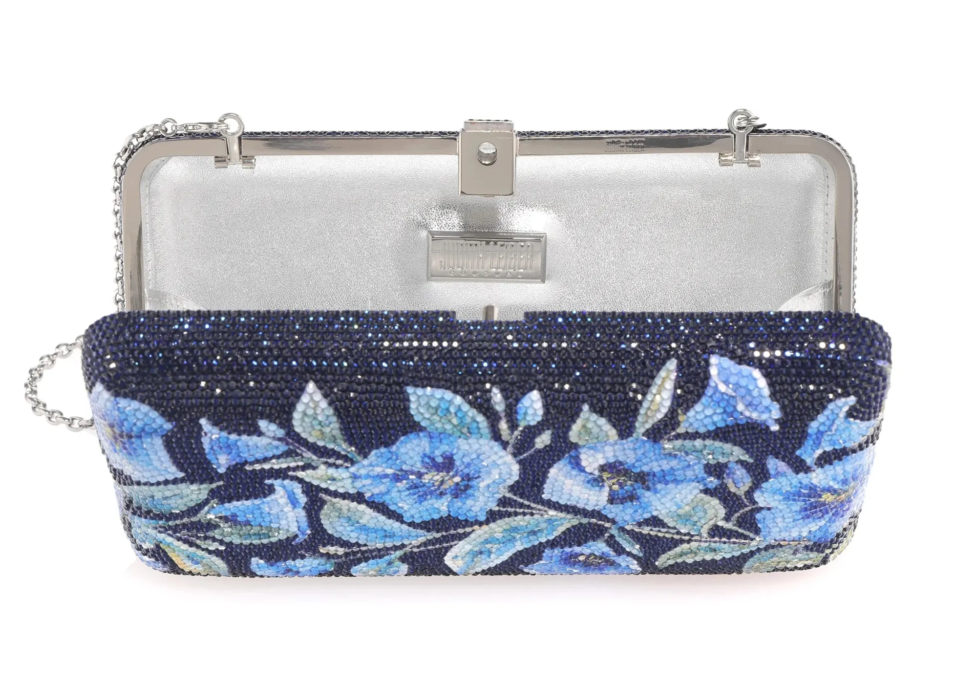 Smooth Rectangle Bluebelle*Judith Leiber New
