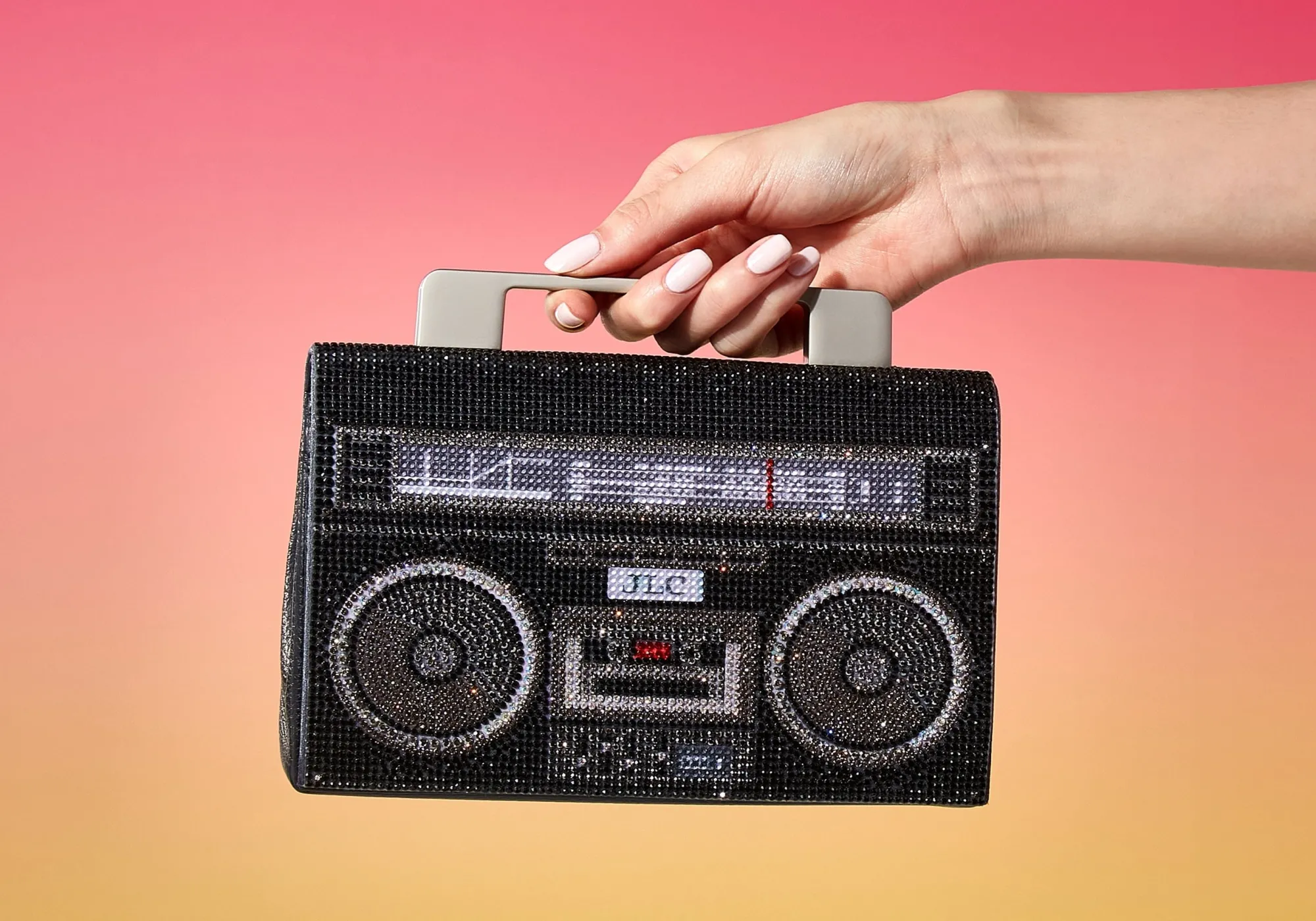 Soft Boom Box Black*Judith Leiber Fashion