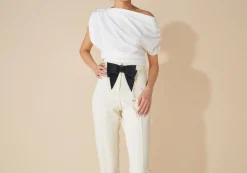Soft Bow Belt Black*Judith Leiber Outlet