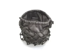 Sparkle Net Pouch Gray*Judith Leiber Fashion