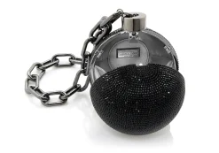 Sphere Ball and Chain Black*Judith Leiber Outlet