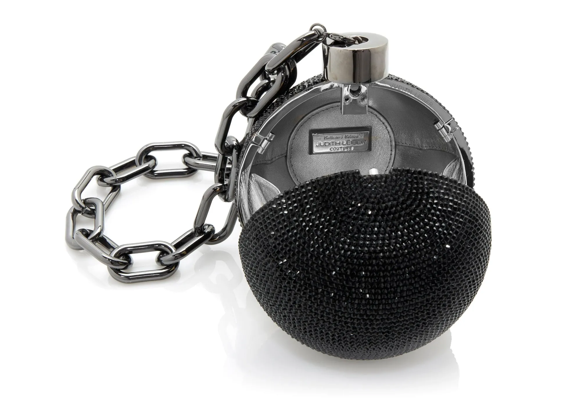 Sphere Ball and Chain Black*Judith Leiber Outlet
