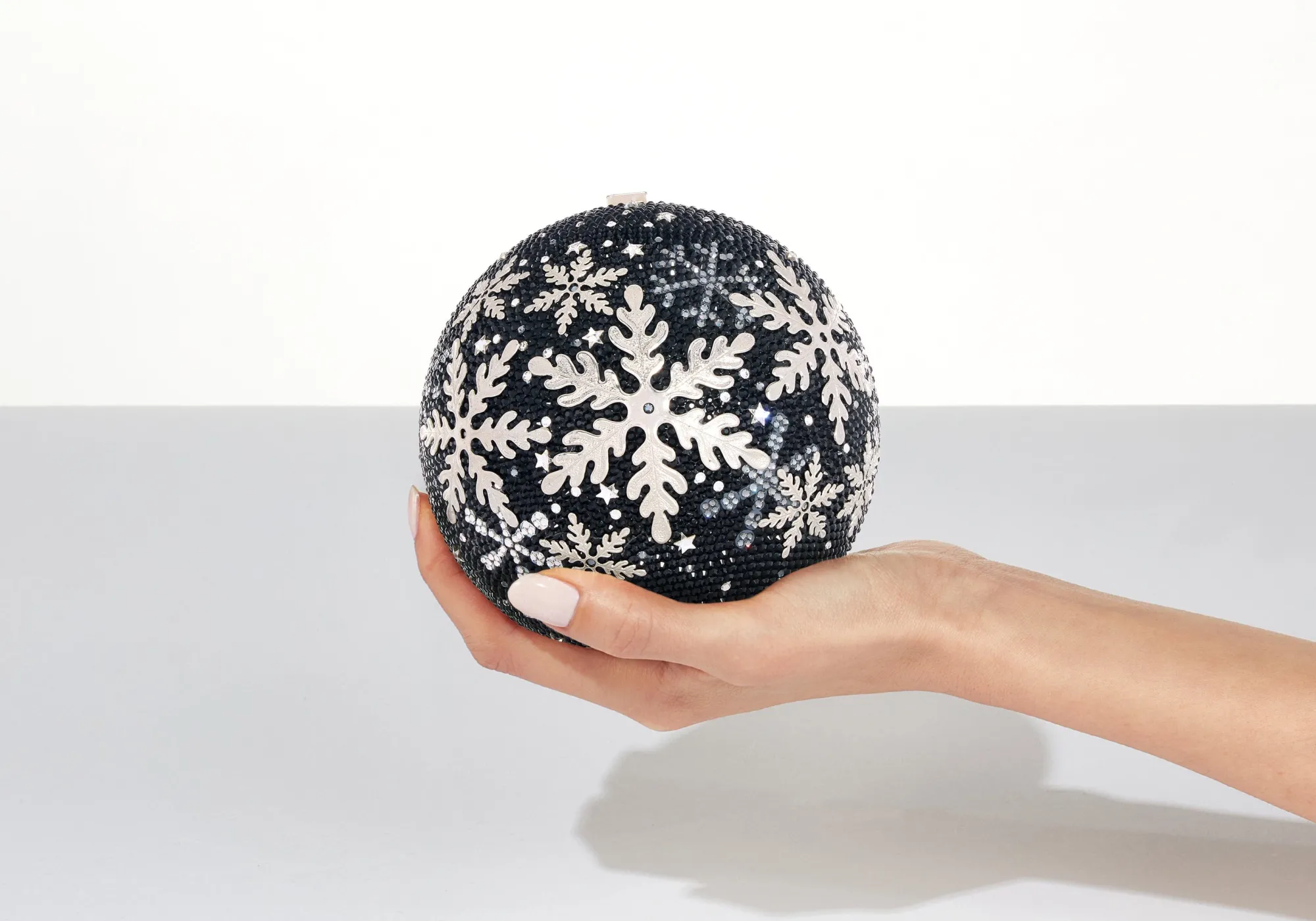 Sphere Snowy Night*Judith Leiber Clearance