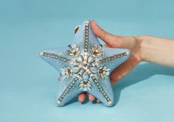 Starfish Astro Light Sapphire Opal*Judith Leiber Fashion