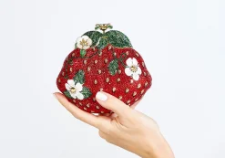 Strawberry Clutch*Judith Leiber New
