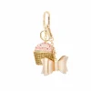 Strawberry Cupcake Charm Set*Judith Leiber Clearance