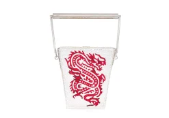 Take Me Out White Designer Bag*Judith Leiber Fashion