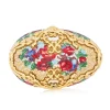 60th Anniversary Celebration Egg Filigree Savonnerie (Limited Edition 1970's)*Judith Leiber Best