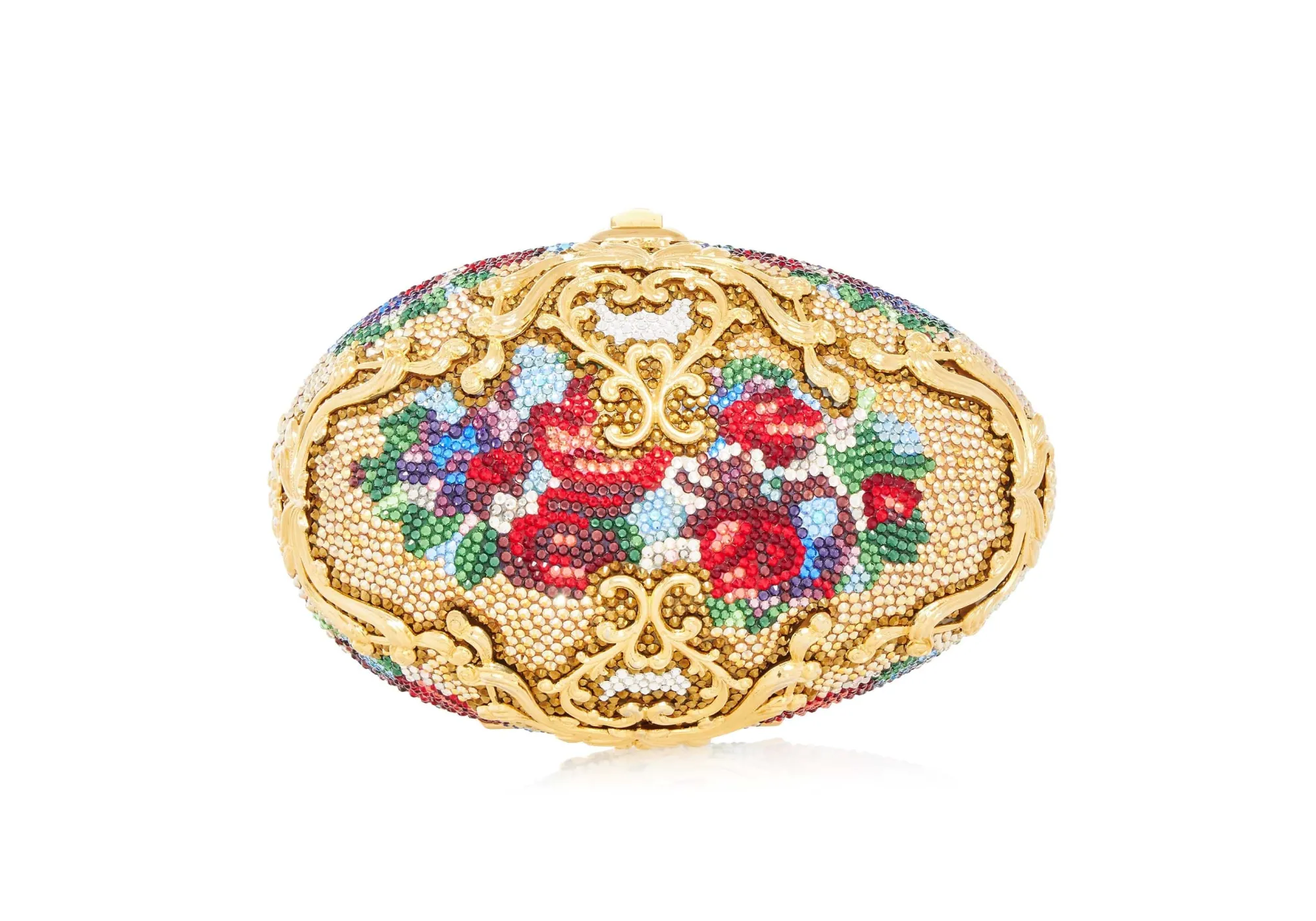 60th Anniversary Celebration Egg Filigree Savonnerie (Limited Edition 1970's)*Judith Leiber Best