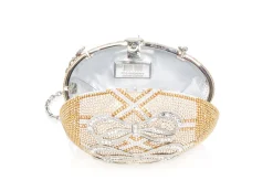 60th Anniversary Celebration Egg Corset Golden (Limited Edition 1990's)*Judith Leiber Hot