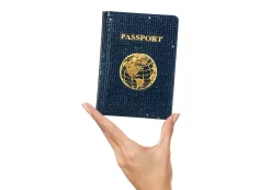 Traveler Navy*Judith Leiber Clearance