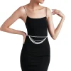 Triple Chain Belt Silver*Judith Leiber Outlet