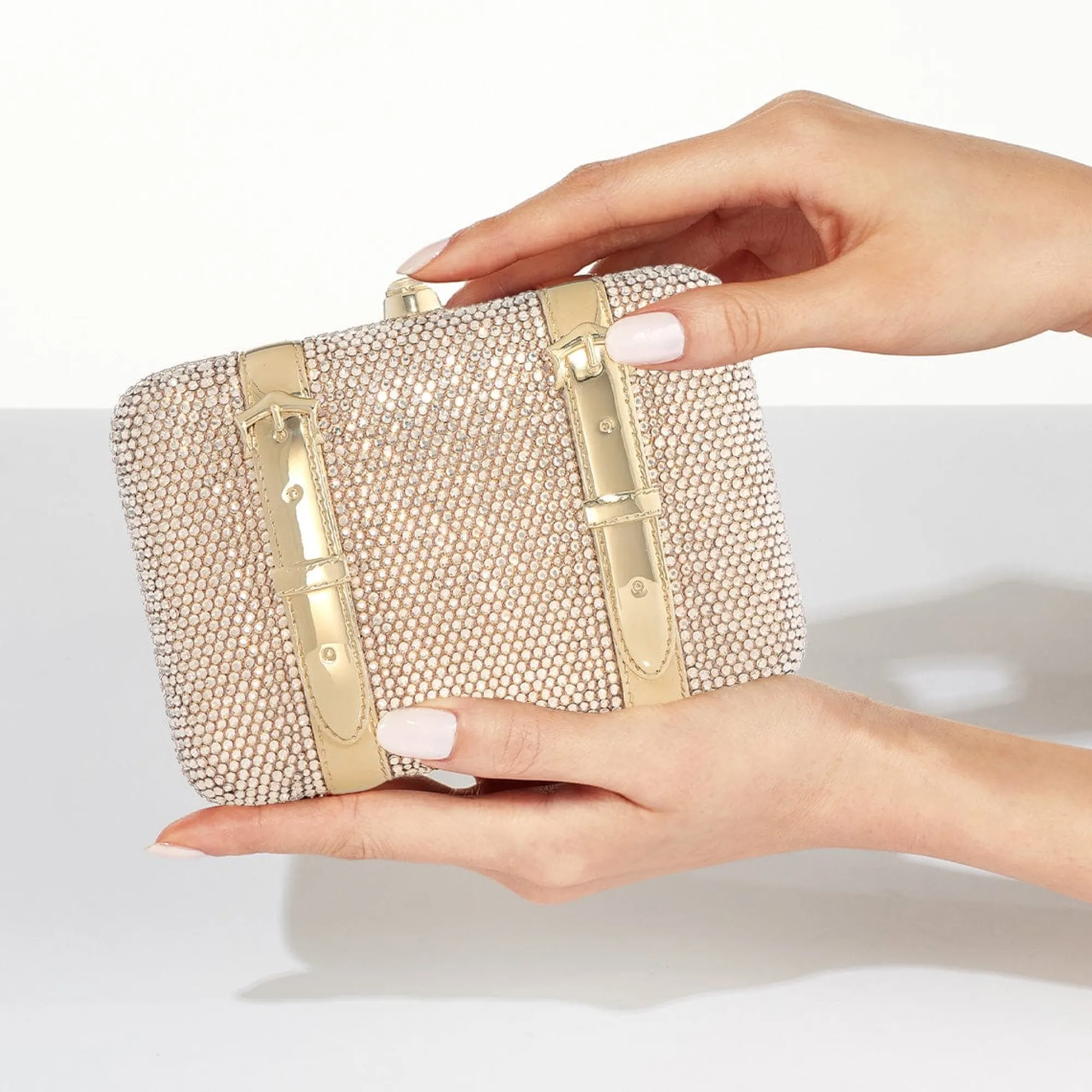 Valise Fullbead Prosecco*Judith Leiber Discount
