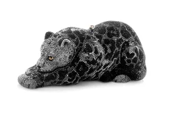 Wildcat Black Jaguar*Judith Leiber Outlet
